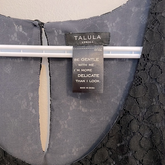 Aritzia Talula black lace top, size XS - Picture 3 of 3